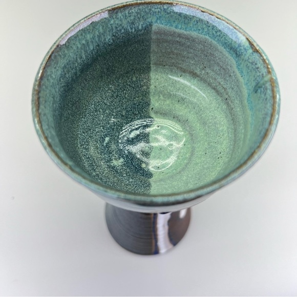 S. Davis Studio Art Pottery Goblet - Picture 7 of 10